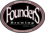 founders brewing logo sticker