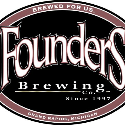 founders brewing logo sticker