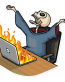 friendly death_grim reaper sticker 17