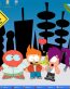 Futurama Desktop South Park Theme Decal