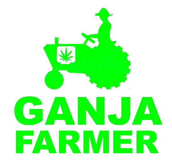 Ganja Farmer Die Cut Decal