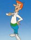 george jetson color sticker