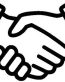 Handshake Clipart Anti Racist Diecut Decal