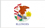 Illinois State Flag Decal