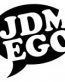 JDM EGO die cut decal