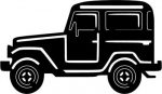 Jeep Hard Top Decal