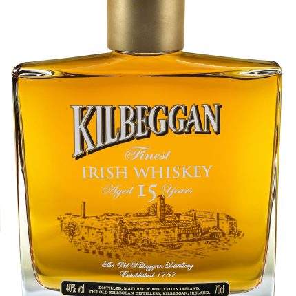 Kilbeggan Distillery Whisky Bottle Shaped Sticker