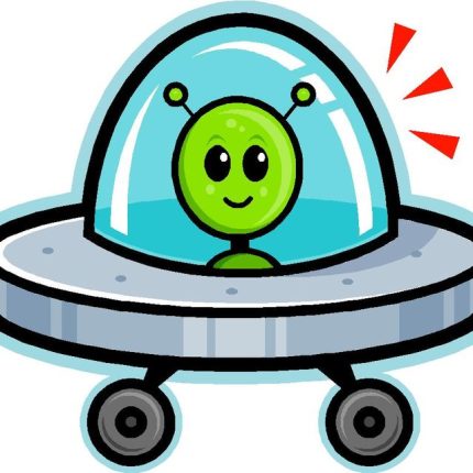 mars-clipart-cute-alien sticker