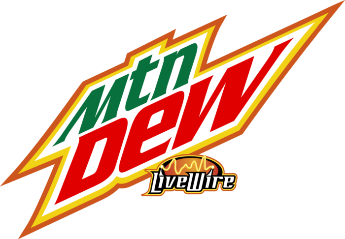 mountain dew LIVEWIRE LOGO sticker - Pro Sport Stickers