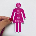 MY BODY MY CHOICE STICKER 3