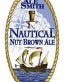 Nautical Nut Brow Ale Label Sticker