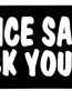 practice safe sex go fuck yourself sticker