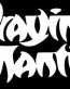praying mantis die cut band decal