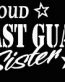 PROUD Military Stickers COAST GUARD SISTER