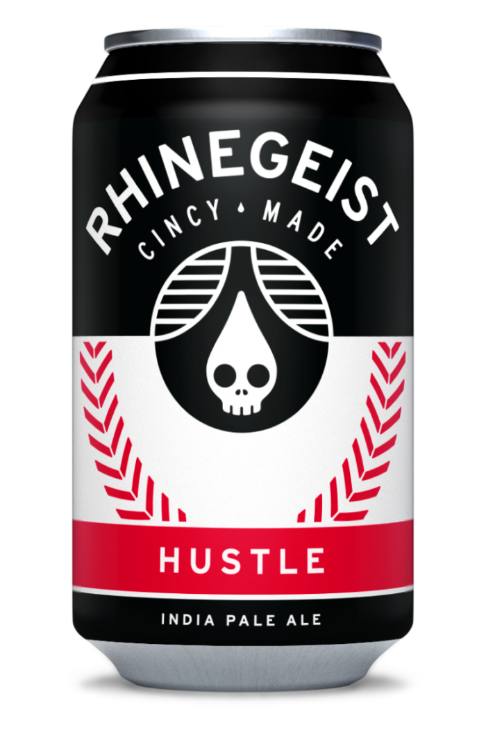 RHINEGEIST Hustle IPA Can Shaped Sticker