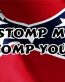 RWG rebel flag STOMP YOUR ASS