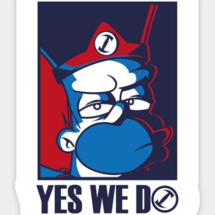 Simpson HOMER Yes we do Sticker