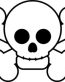 Skull Stickers 11