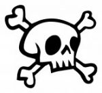 Skull Vinyl Decal Sticker 64