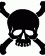 Skull Vinyl Sticker 14