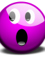 smile purple OH NO