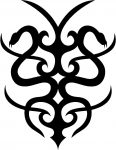 Snake Tribal Decal