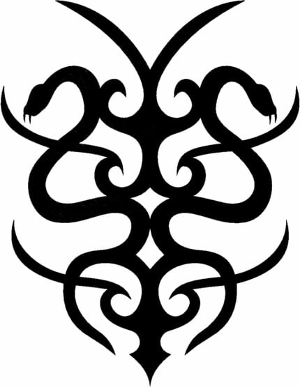 Snake Tribal Decal