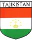 Tajikistan Flag Crest Decal Sticker