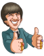 the beatles music group sticker 2