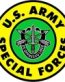 US ARMY SPECIAL FORCES STICKER