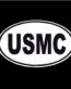 USMC Oval Decal