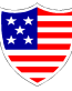 USA Shield decal - 392