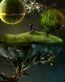 3D Space and Stars Wall graphics 39