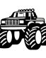 4x4 Truck Die Cut Decal