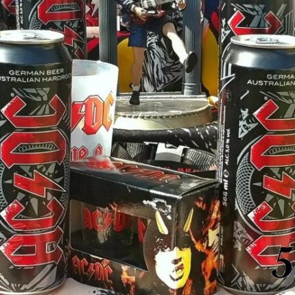 ACDC Beer Sticker 1