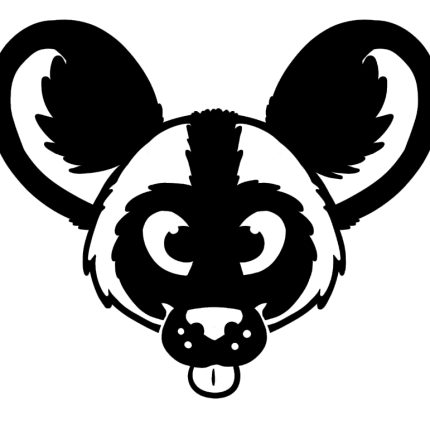 African Wild Dog decal