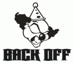 Back Off Car Decal 06