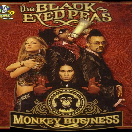 Black Eyed Peas Color Band Sticker