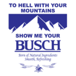 Busch Beer Fake Label