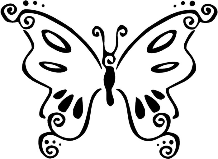 Butterfly Vinyl Decal 44