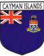 Cayman Islands Flag Crest Decal Sticker