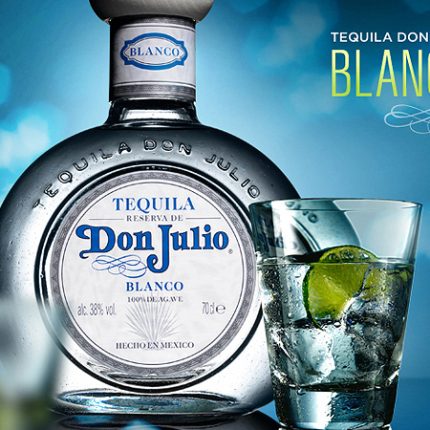 Don Julio Bottle and Glass Sticker