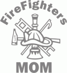 Firefighters Mom Decal