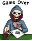 friendly death_grim reaper sticker 26