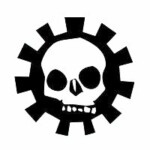 Gear Skull Decal