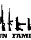 Gun Family Diecut Decal 3