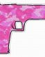 HAND GUN FILLS camo pink