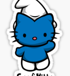 KittyKat Smurf Decal