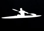 Kayaking Car Window Decal