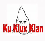 kkk hooded sticker